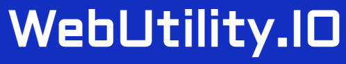 WebUtility.io logo