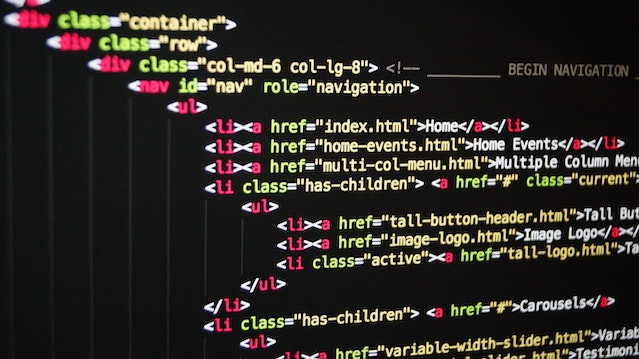 Image showing HTML code. Escape HTML online.