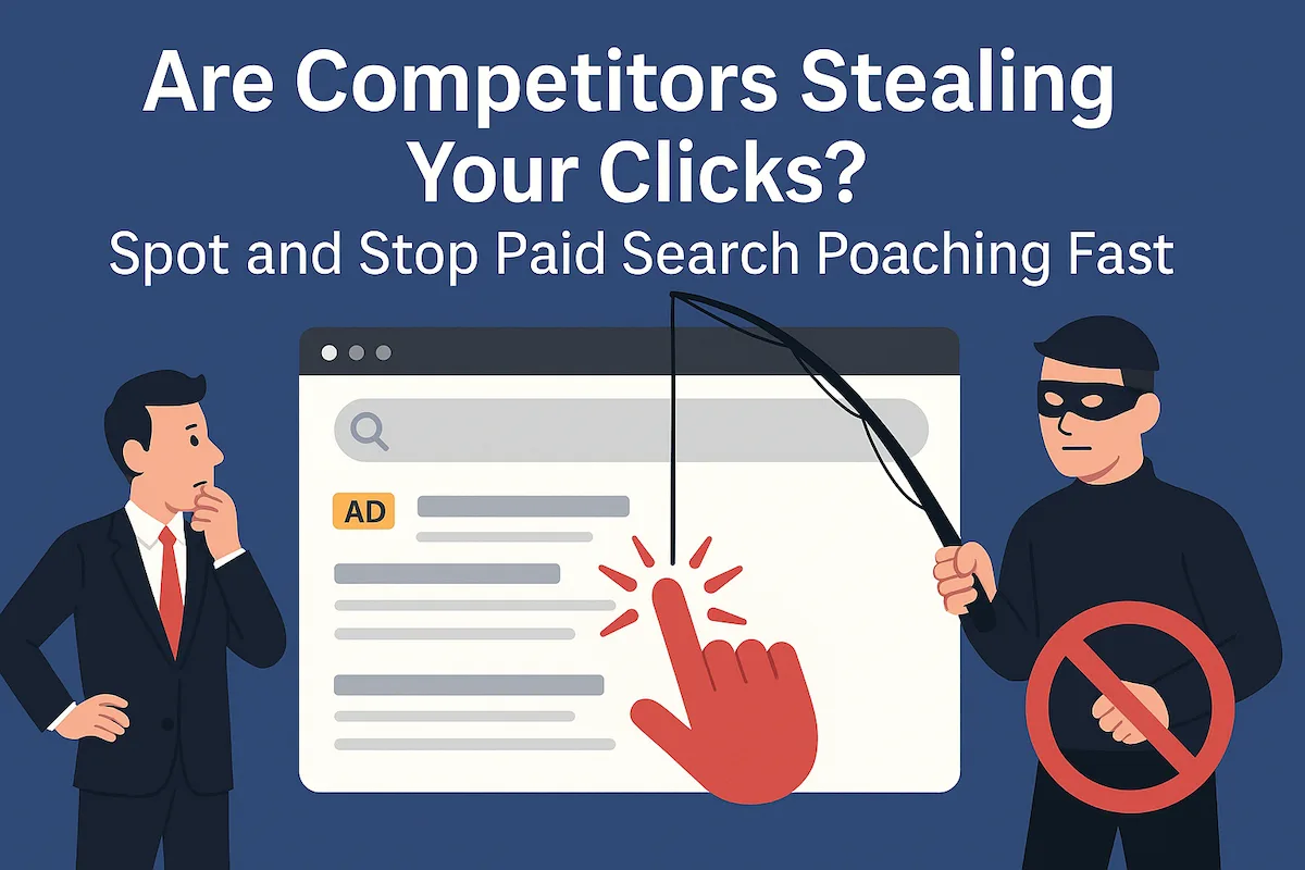 You are currently viewing Are Competitors Stealing Your Clicks? How to Spot and Stop Paid Search Poaching