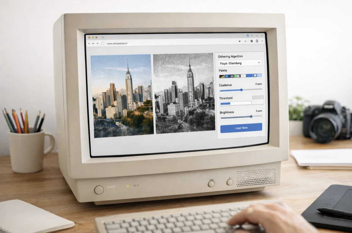 CRT Monitor Effect Online | Free Retro Screen Effect Tool - WebUtility.io